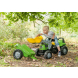 Трактор Rolly Toys rollyFarmtrac + причіп або цистерна, ланцюг, колеса, лебілка та ковш