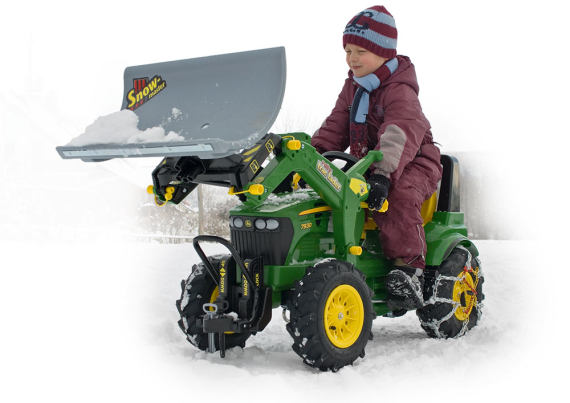 Трактор с ковшом и тормозом Rolly Toys rollyFarmtrac John Deere 7930 зелений