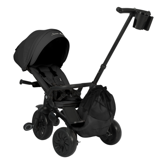 Велосипед складаний триколісний дитячий Qplay Nova Max (Black)