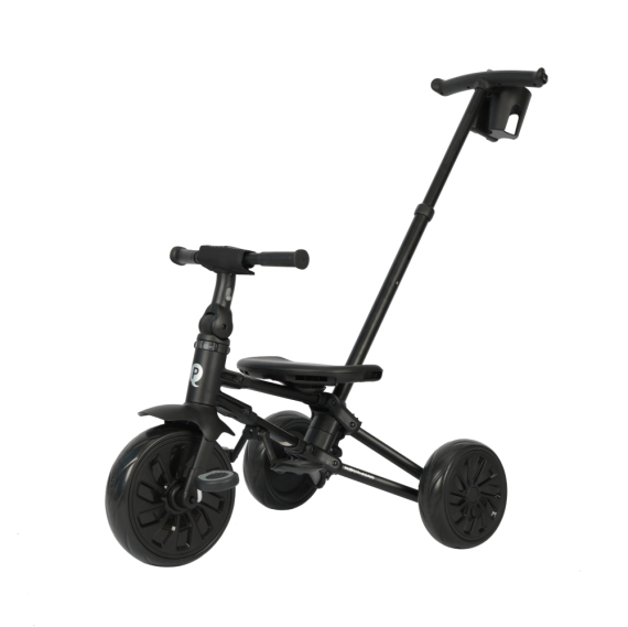 Велосипед складаний триколісний дитячий Qplay Nova Max (Black)