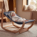 Крісло-гойдалка дитяче 4 в 1 Färska ScrollChair One (Cocoa Brown)