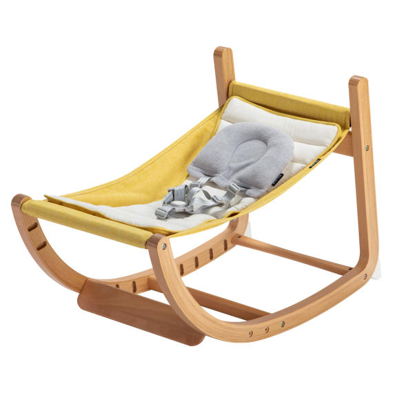 Крісло-гойдалка дитяче 4 в 1 Färska ScrollChair One (Mimosa Yellow)