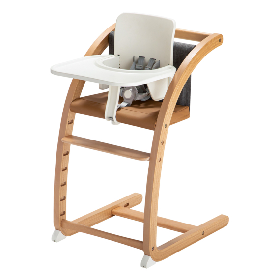 Крісло-гойдалка дитяче 4 в 1 Färska ScrollChair One (Stone Grey)