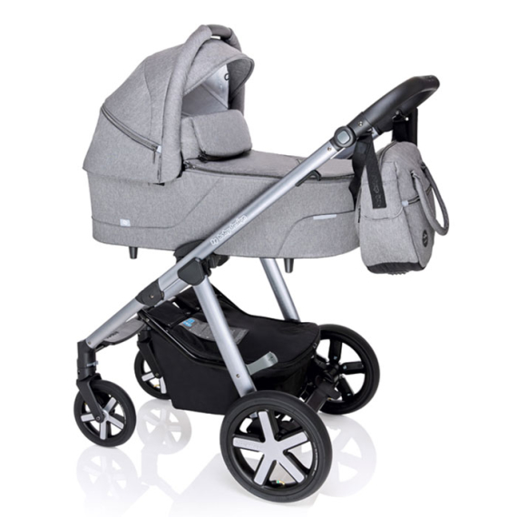Универсальная коляска 2 в 1 Baby Design Husky NR 2020 (27 Light Gray)