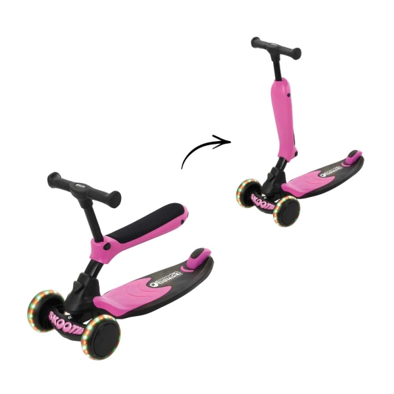 Самокат-велобіг Hauck Skootie (Neon Pink)