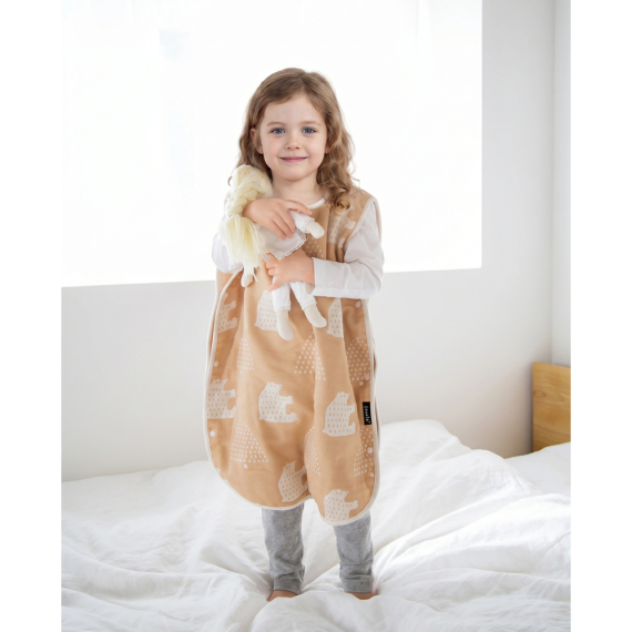 Спальний мішок farska Sleeping bag для дітей 1-6 років (Tea Brown)