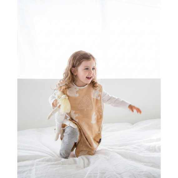 Спальний мішок farska Sleeping bag для дітей 1-6 років (Tea Brown)