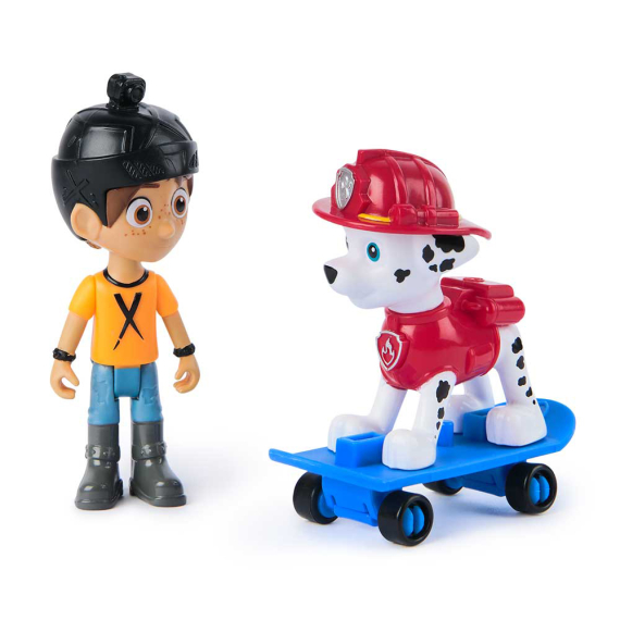 Набір фігурок Paw Patrol Маршал і Сміливий Денні на скейті