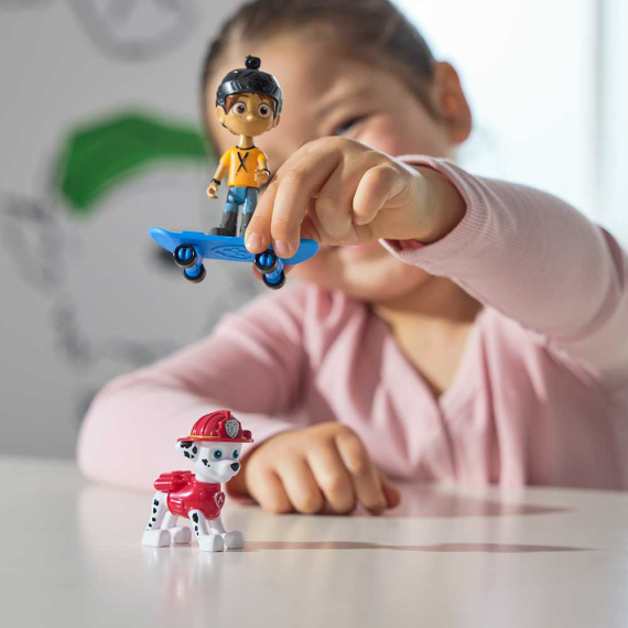 Набір фігурок Paw Patrol Маршал і Сміливий Денні на скейті