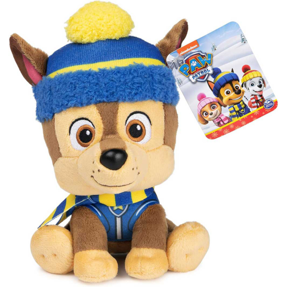 М'яка іграшка Paw Patrol Зимові свята Гончик, 15 см