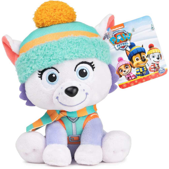 М'яка іграшка Paw Patrol Зимові свята Еверест, 15 см