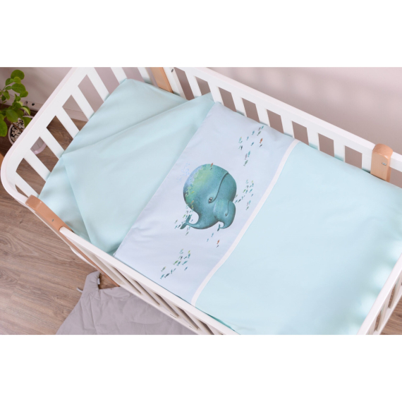 Змінна постіль Baby Veres Menthol whale (3 од.)