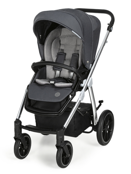 Универсальная коляска 2 в 1 Baby Design Bueno (217 - Graphite, без вышивки)