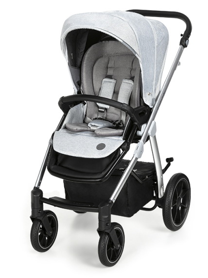 Универсальная коляска 2 в 1 Baby Design Bueno (27 - Light Gray, без вышивки)