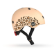 Шлем защитный детский Scoot and Ride с фонариком, 45-51 см (леопард)