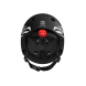 Шлем защитный детский Scoot and Ride с фонариком, 45-51 см (зебра)