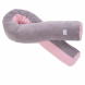 Подушка для кормления Veres Comfort Long Velour 170х52 см (taupe-rose)