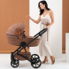 Універсальна коляска 2 в 1 TUTIS VIVA 6 plus (Teddy Biscuit)