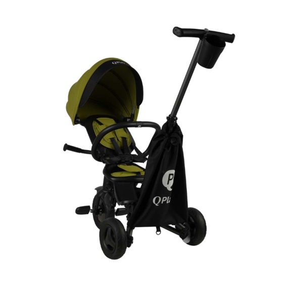 Велосипед складаний триколісний QPlay Nova+ Rubber (Military Green)
