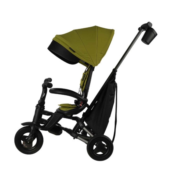 Велосипед складаний триколісний QPlay Nova+ Rubber (Military Green)