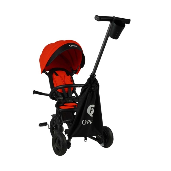 Велосипед складаний триколісний QPlay Nova+ Rubber (Orange Sunset)