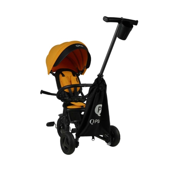 Велосипед складаний триколісний QPlay Nova+ Rubber (Desert Yellow)