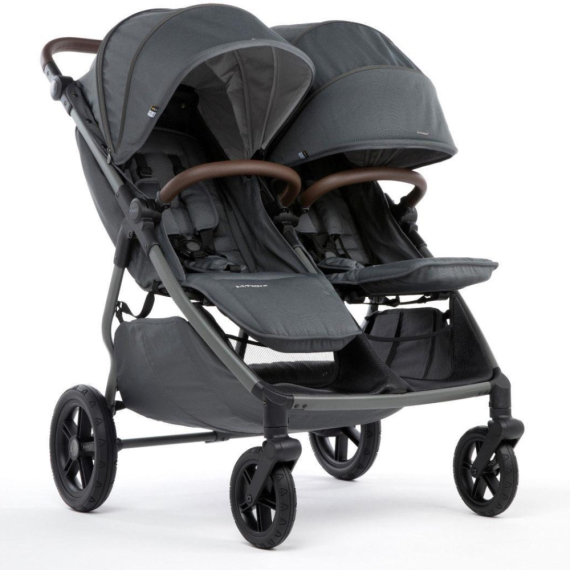 Прогулянкова коляска для двійні Mast M.Twin X 2025 (Dark Grey)