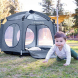 Манеж дитячий DreamBaby Adventure (Blue/Grey)