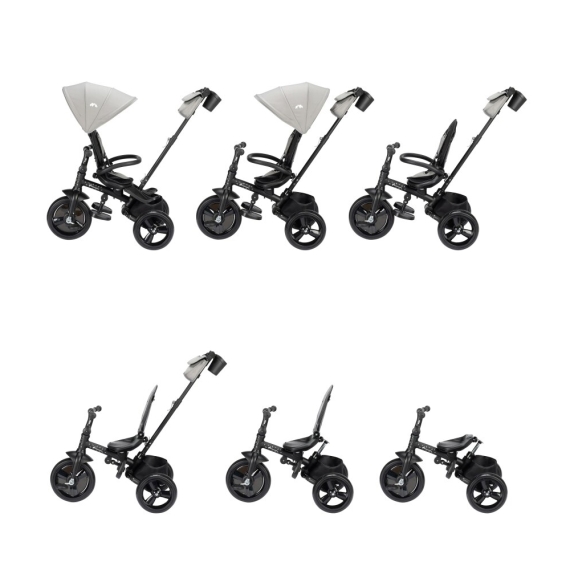 Дитячий триколісний велосипед BEBE CONFORT Windy (Tinted Grey)