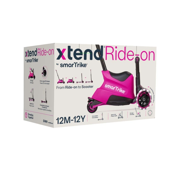 Самокат smarTrike Xtend Ride-on (Pink)