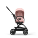 Прогулянкова коляска Cybex Eezy S Twist+ 2 (BLK / Candy Pink)