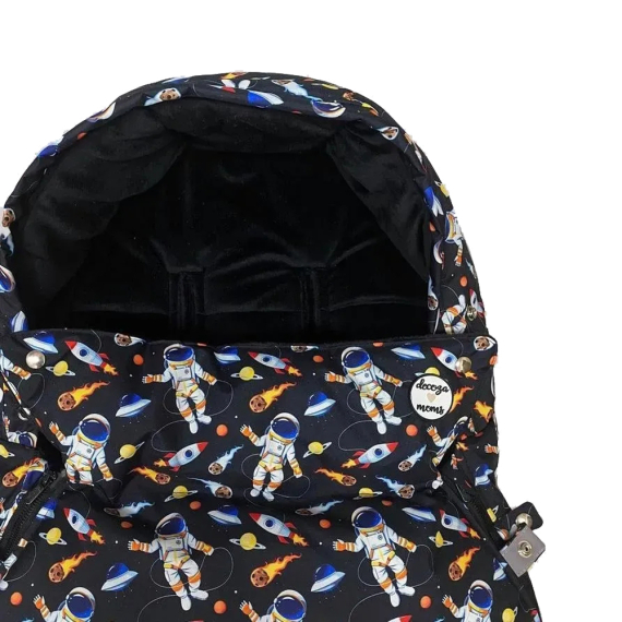 Зимовий футмуф на коляску Decoza Moms (Астронавти)