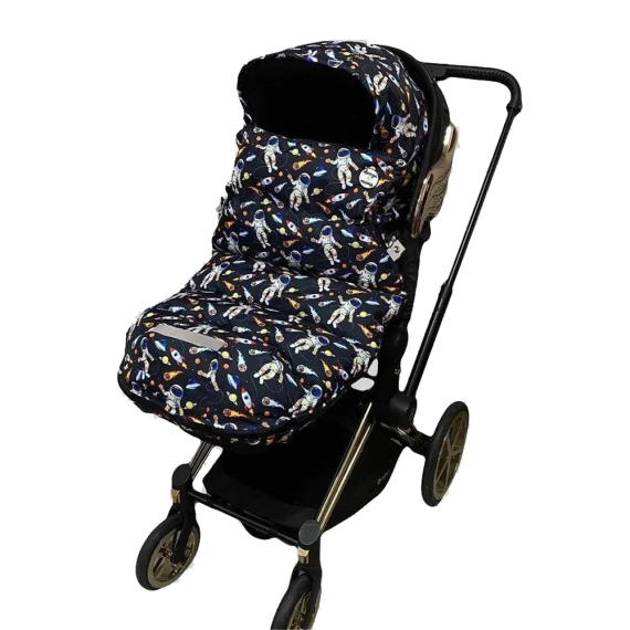 Зимовий футмуф на коляску Decoza Moms (Астронавти)