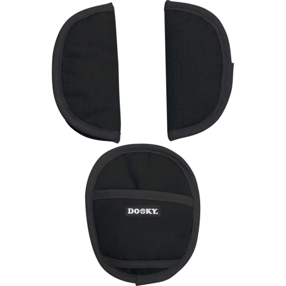 Накладки на ремінь Xplorys Dooky (Black) - фото | Интернет-магазин автокресел, колясок и аксессуаров для детей Avtokrisla