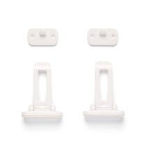Блокіратор дверей меблів Xplorys Dooky White, 2 шт