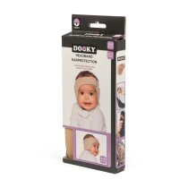 Пов'язка-навушники для захисту слуху немовлят Xplorys Dooky Beige, 0-6 міс