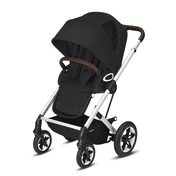 Прогулочная коляска Cybex Talos S Lux SLV (Deep Black) - фото | Интернет-магазин автокресел, колясок и аксессуаров для детей Avtokrisla