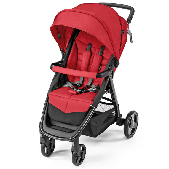 Прогулянкова коляска Baby Design Clever 2019 (02 Red) - фото | Интернет-магазин автокресел, колясок и аксессуаров для детей Avtokrisla