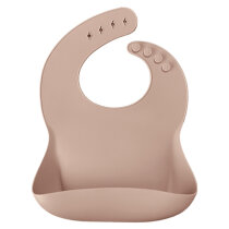 Нагрудник силіконовий MinikOiOi Basics-Bib (Bubble Beige)