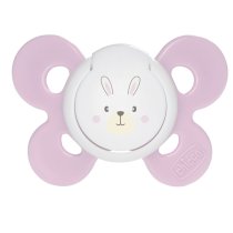 Пустушка Chicco Physio Comfort силіконова від 0 до 6 місяців 1 шт (рожева)