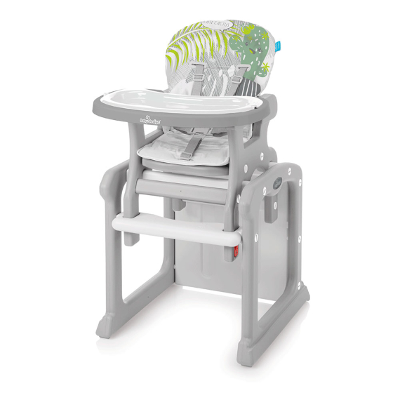 Стульчик для кормления Baby Design Candy New (07 Gray) - фото | Интернет-магазин автокресел, колясок и аксессуаров для детей Avtokrisla