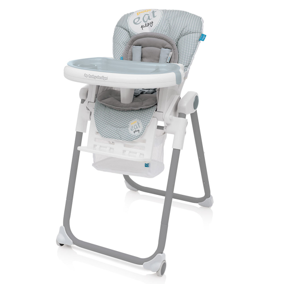 Стульчик для кормления Baby Design Lolly (07 Gray) - фото | Интернет-магазин автокресел, колясок и аксессуаров для детей Avtokrisla