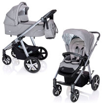 Універсальна коляска 2 в 1 Baby Design Husky NR 2020 (07 Gray)