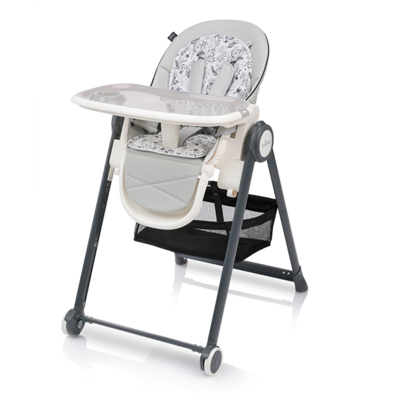 Стульчик для кормления Baby Design Penne (07 Gray) - фото | Интернет-магазин автокресел, колясок и аксессуаров для детей Avtokrisla