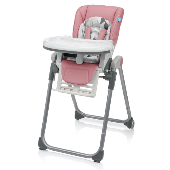 Стільчик для годування Baby Design Lolly Pastel (08 Rose Garden) - фото | Интернет-магазин автокресел, колясок и аксессуаров для детей Avtokrisla