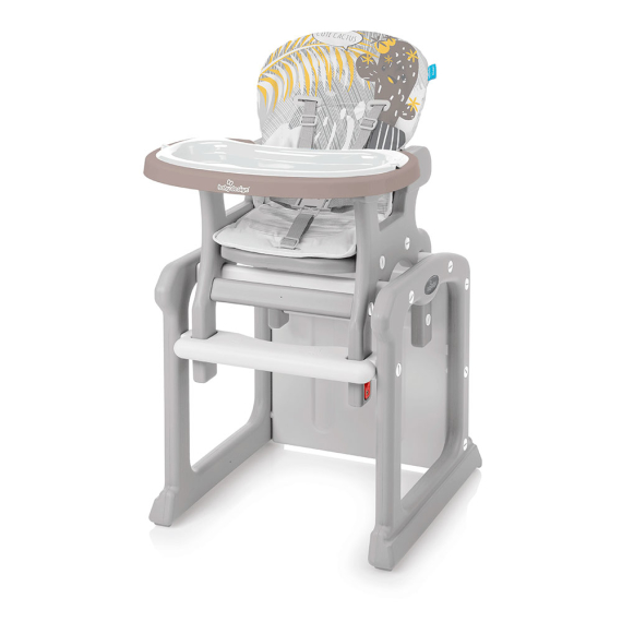 Стульчик для кормления Baby Design Candy New (09 Beige) - фото | Интернет-магазин автокресел, колясок и аксессуаров для детей Avtokrisla
