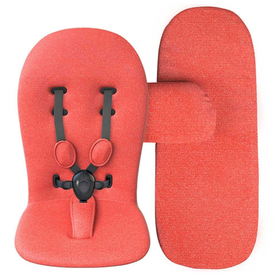 Стартовый набор для коляски Mima Xari (Coral Red) - фото | Интернет-магазин автокресел, колясок и аксессуаров для детей Avtokrisla