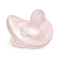 Пустушка Chicco Physioforma Soft силіконова, від 0 до 6 місяців, 1 шт (рожева)