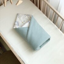 Плед-конверт з ковдрою Маленька Соня 80х100 см (Райдуги м'ята)