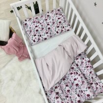 Змінний комплект Маленька Соня Baby Mix, 3 елементи (Лілові квіти)